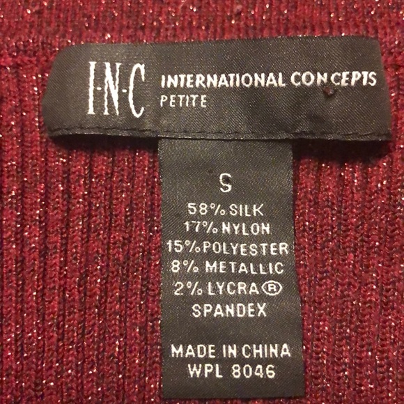 INC International concept Long sleeve sweater. - Picture 4 of 9